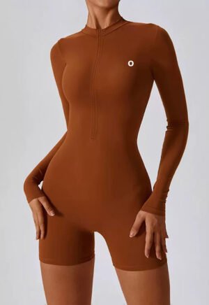 combinaison short zipflex longue manche