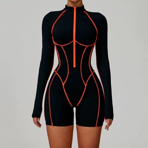 combinaison short neon edge bodysuit