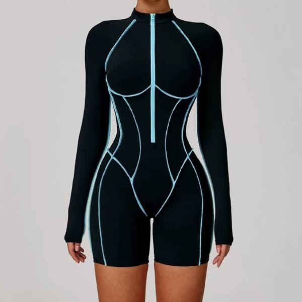 combinaison short neon edge bodysuit