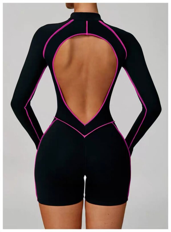 combinaison short neon edge bodysuit