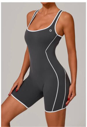 combinaison short sculptbody dos nu