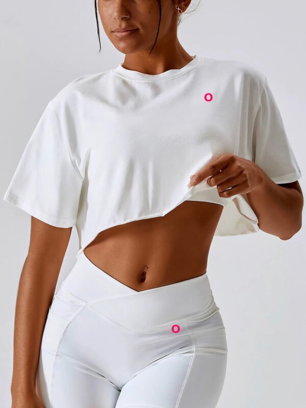crop top oversize yogagym