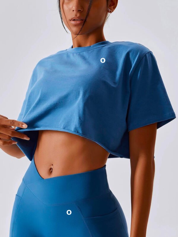 crop top oversize yogagym