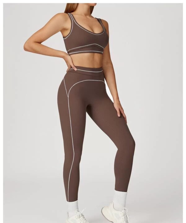 set 2 pcs legging and crop premium yoga