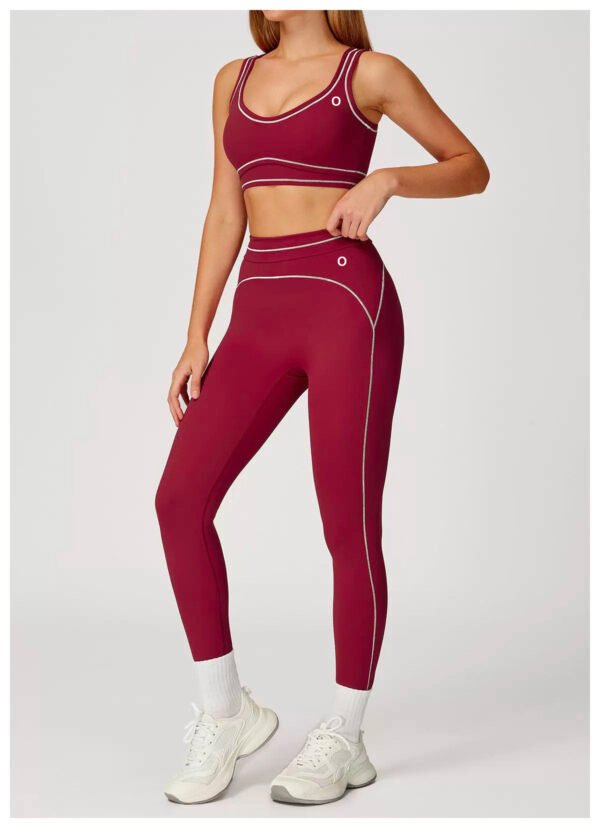 set 2 pcs legging and crop premium yoga