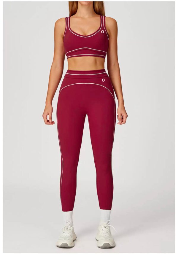 set 2 pcs legging and crop premium yoga